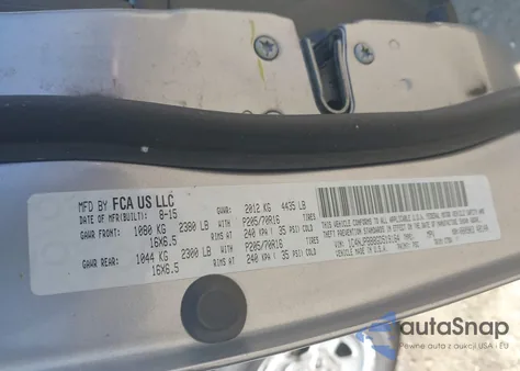 2016 Jeep Patriot Sport из США, поврежденный, VIN 1C4NJPBB8GD519164